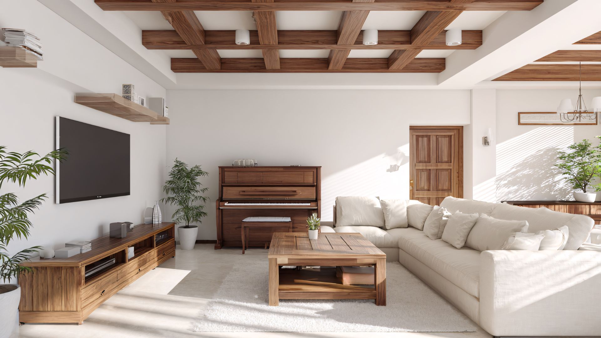 Custom architectural millwork and archway detailing